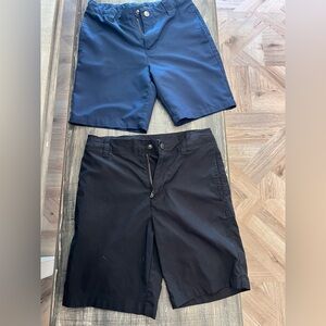 Boy’s Black and Navy Shorts